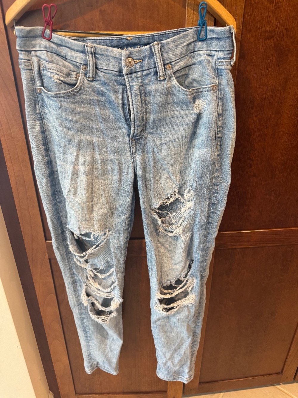 Vintage American Eagle Jeans Womens 6 Short  Med Wash Jeans